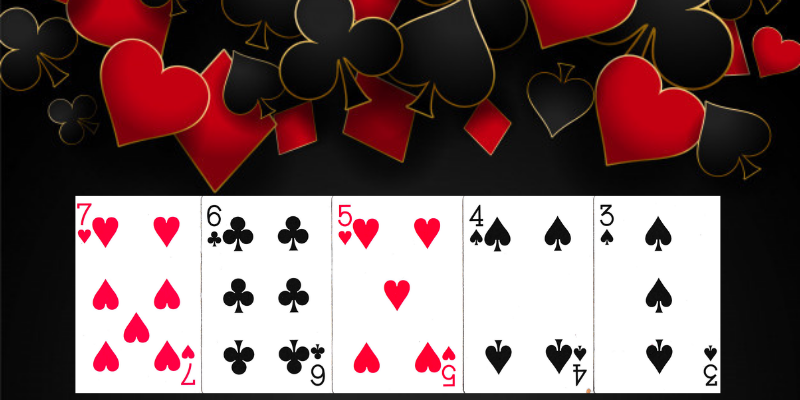 Pokerin säännöt ja yhdistelmät - Jono