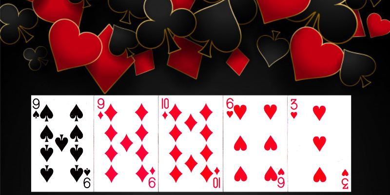 Pair - one of the lowest poker hands in terms of strength